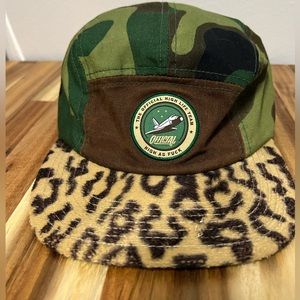 Official high life team hat camo and leopard print one size